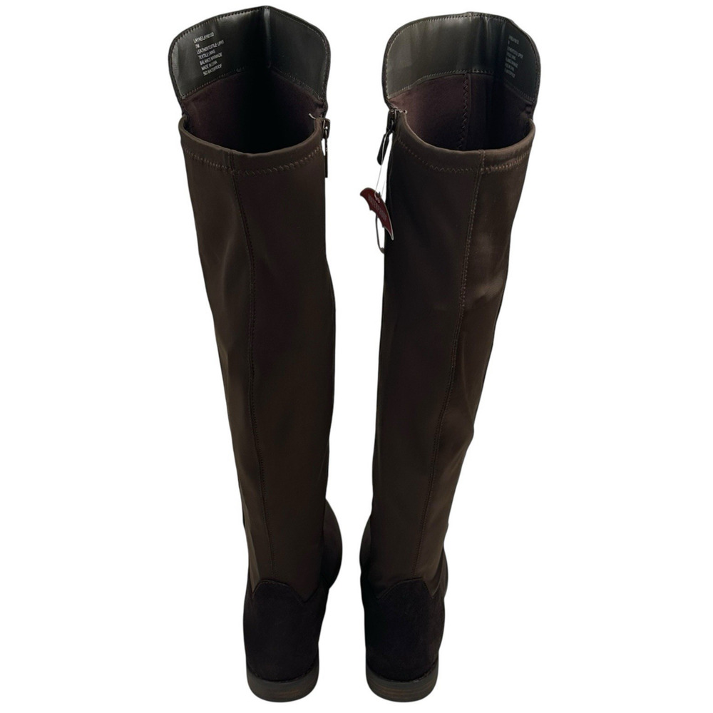 Blondo Layne Brown Suede Waterproof Over The Knee Boots Womens Size 7M New $220 - Picture 5 of 11